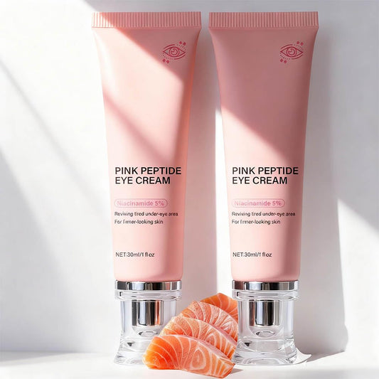 PDRN Pink Peptide Serum bottle showing a hydrating, radiant look.