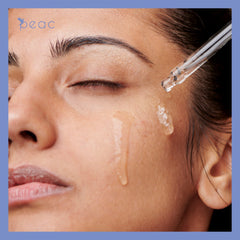 Peac Hyaluronic Acid 2% + B5 Serum morning routine application boosts fresh skin.