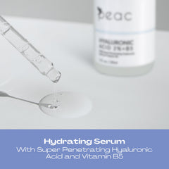 Peac Hyaluronic Acid 2% + B5 Serum nightly use helps soft, smooth skin.