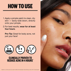 Peace Out patch's thin profile adheres smoothly without tugging