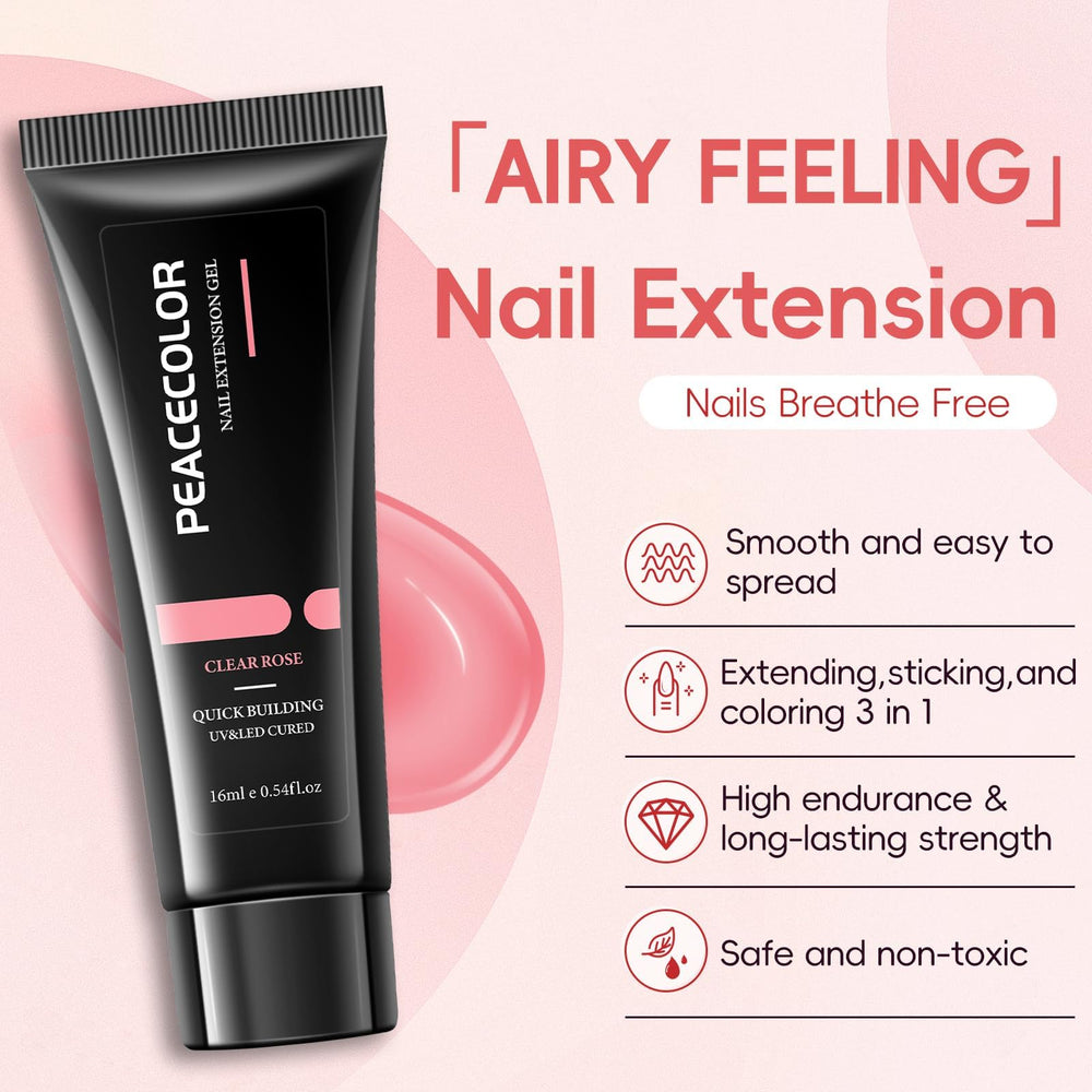 PEACECOLOR base and top coats for a durable glossy or matte finish.