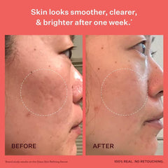 Peach & Lily serum bottle promises a bright, smooth look