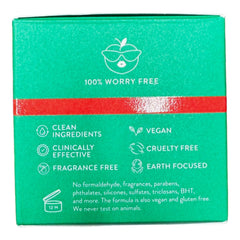 Peach & Lily Pore Proof packaging box communicates a clean, non-toxic formula.