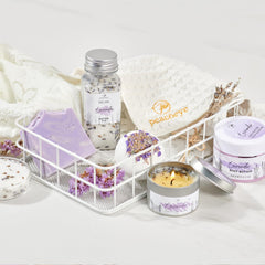 Peacoeye bath salt ball adding fizz and refreshment to a bath.