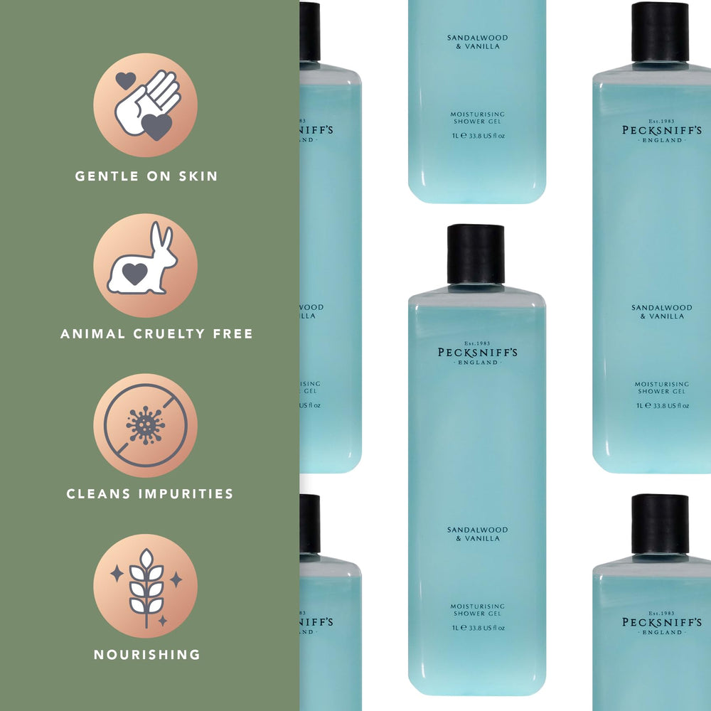 Pecksniff's bottle close-up highlights magnesium hydration for balanced skin.
