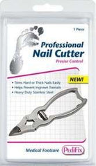 Pedifix double-action nail cutter nipper provides powerful trimming for thick nails