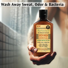 Pedifix Nurturesce Jock Wash plant based ingredients cleanse while preserving moisture