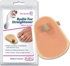 Pedifix Toe Straightener inner view showing comfortable foam padding reduces toe rubbing