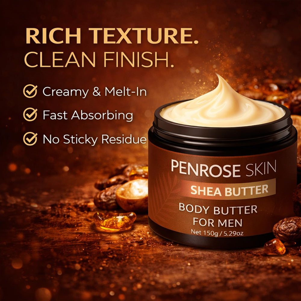 Penrose Skin being massaged into forearm demonstrating non-greasy finish