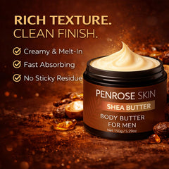 Penrose Skin being massaged into forearm demonstrating non-greasy finish