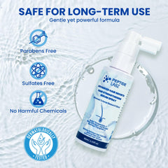 PeptideLabz daily-use spray bottle on vanity ready for routine