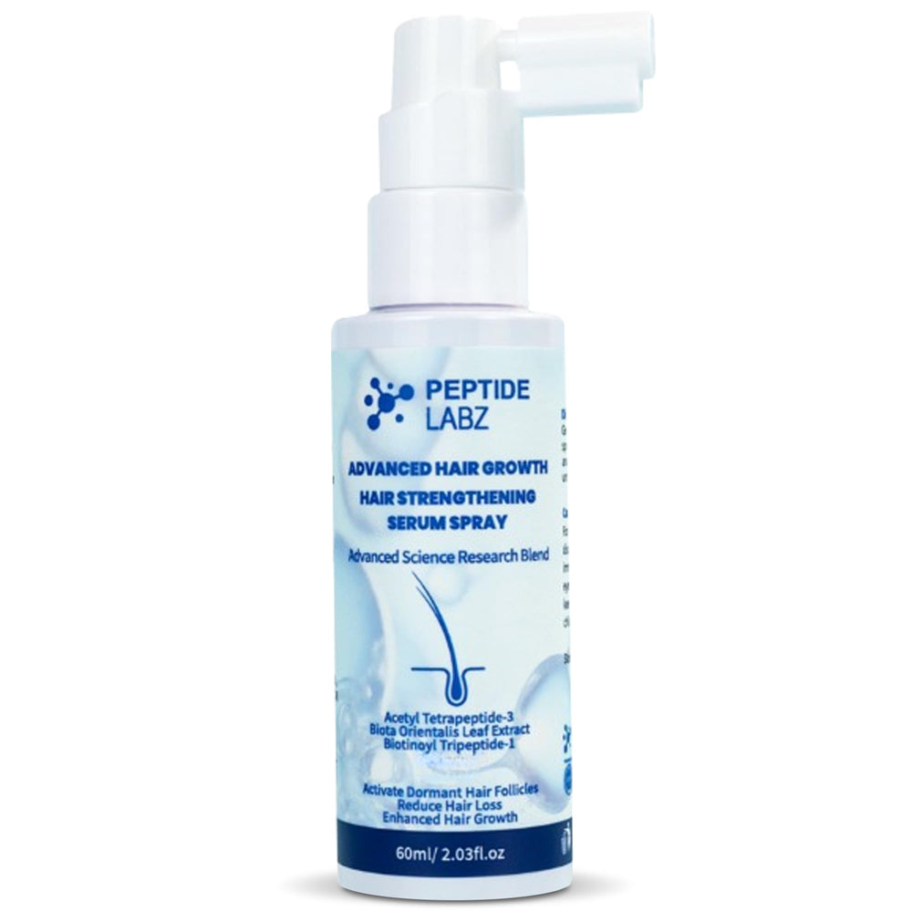 PeptideLabz licorice root extract close-up implies soothing scalp health