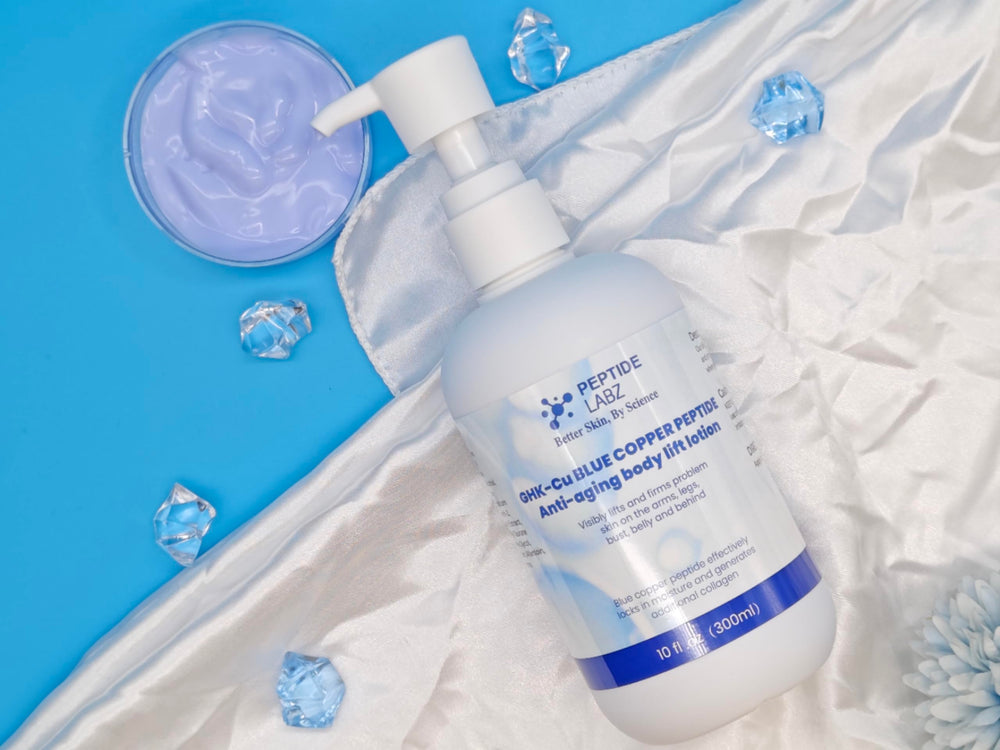 PeptideLabz Skin firming glow—subtle lifting look.