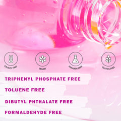 Perfect Formula Long-Lasting Top Coat delivers salon-grade shine and chip resistance.