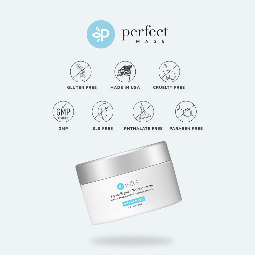 Perfect Image Hydra-Repair box packaging signals premium skincare