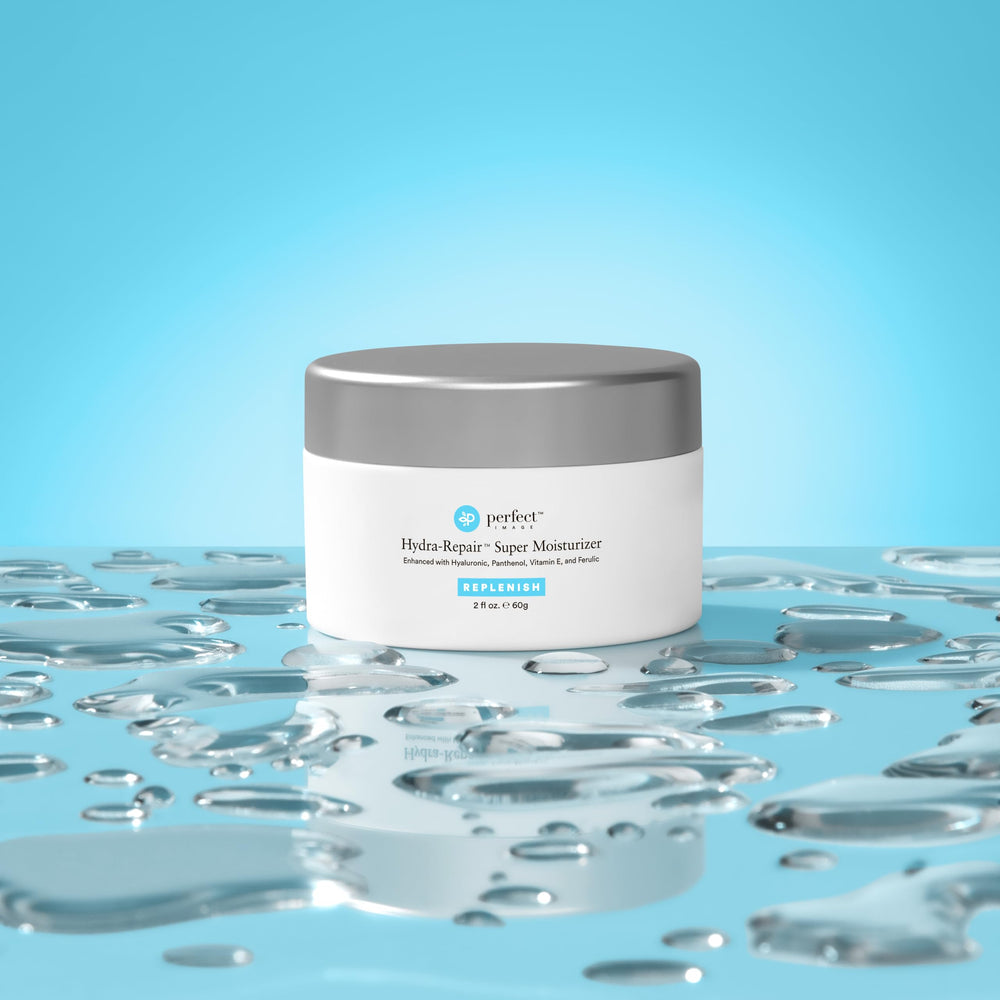 Perfect Image Hydra-Repair label detail notes vitamin E and shea butter benefits