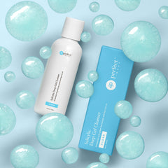 Label detail emphasizes professional skincare formulation.