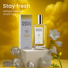 Perfect Scents 3.4 oz EDT bottle ideal for travel and gifting