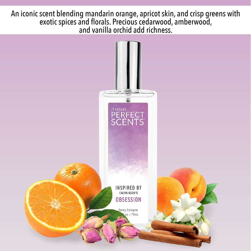Perfect Scents Obsession liquid glow, rich notes for a luxe aura.