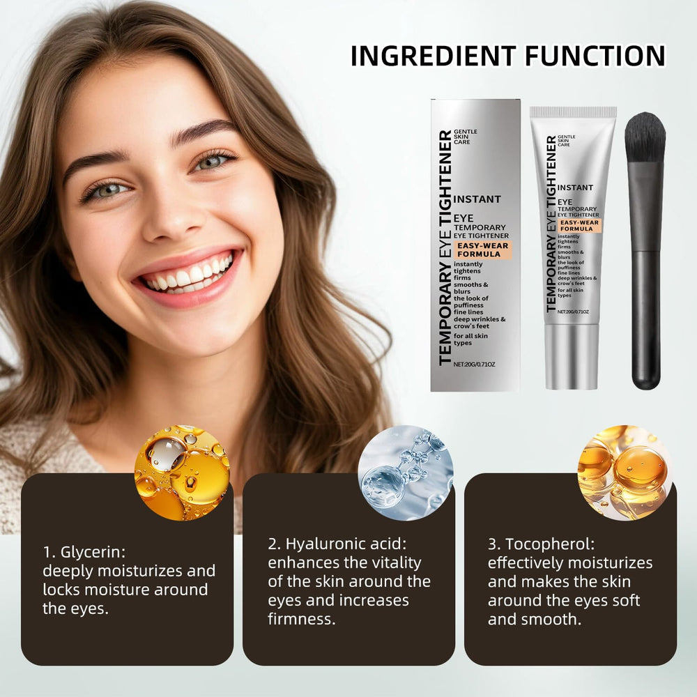 Perfection Eye Tightener cooling application relieves tired eyes.