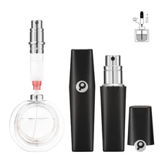 Perfume Pod ATOM01 in black highlights compact design for on-the-go fragrance.