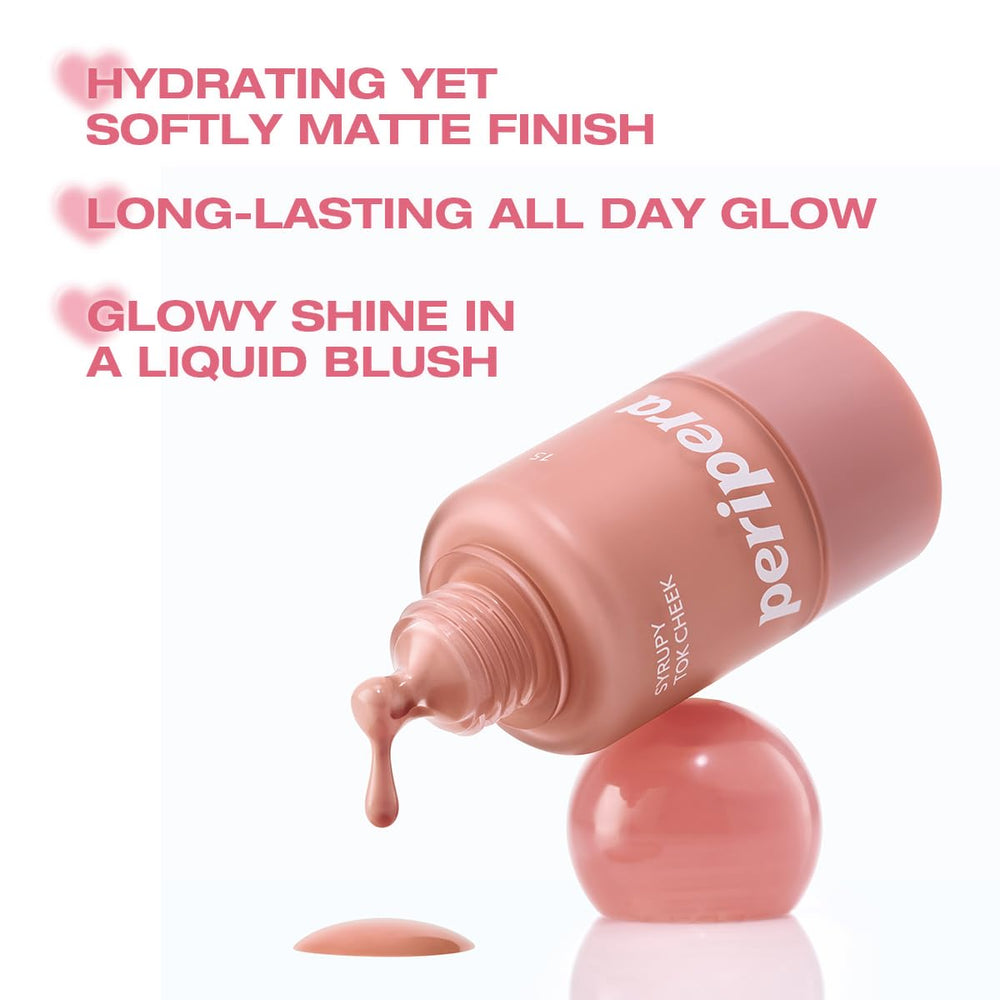 Peripera Syrupy Tok Cheek buildable pigment for versatile looks.