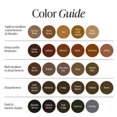 Perma Blend Brunette packaging highlights vegan ink safety and quality