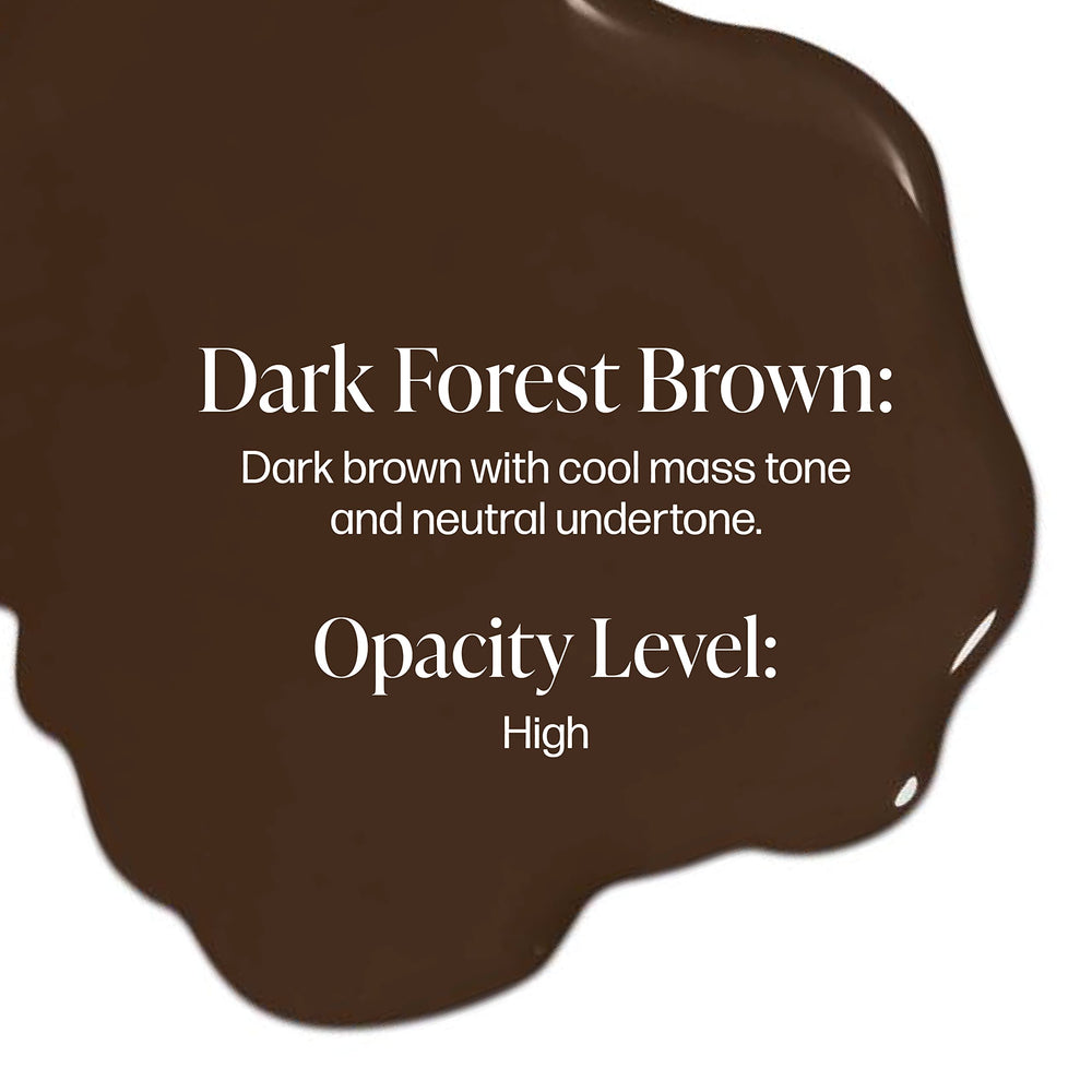 Perma Blend Dark Forest swatches reveal a neutral cool undertone ideal for natural eyeliner results.