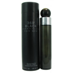 Perry Ellis 360 Black bottle close-up for daily wear and refined evenings.
