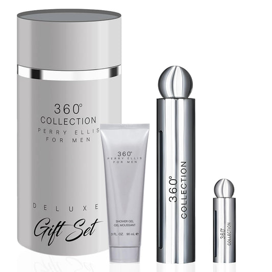 Perry Ellis 360° bottle front, ideal everyday fragrance at a glance