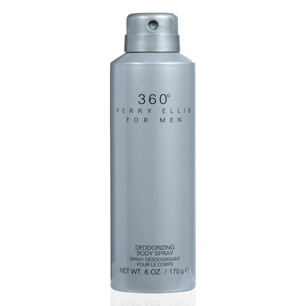 Perry Ellis 360° for Men bottle front view, sleek daily design.
