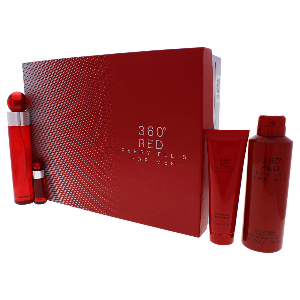 Perry Ellis 360 Red mini EDT bottle ideal for travel and samples.