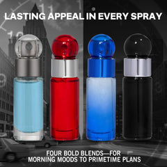 Perry Ellis 360° Red bottle highlighting citrus‑spice opening for daily wear