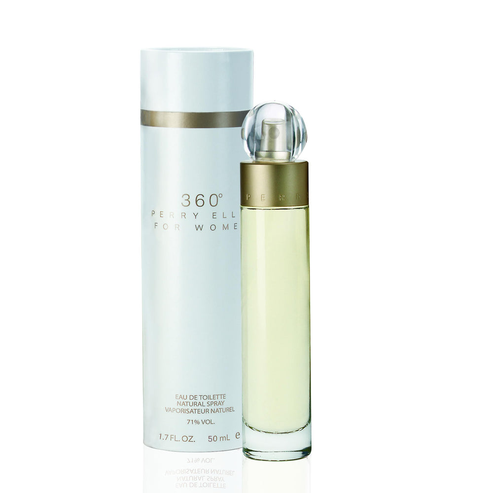 Perry Ellis 360 for Women amber-musk finish, subtle warmth for evening wear.