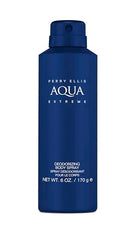 Perry Ellis Aqua Extreme shower gel ready for refreshing morning routine.