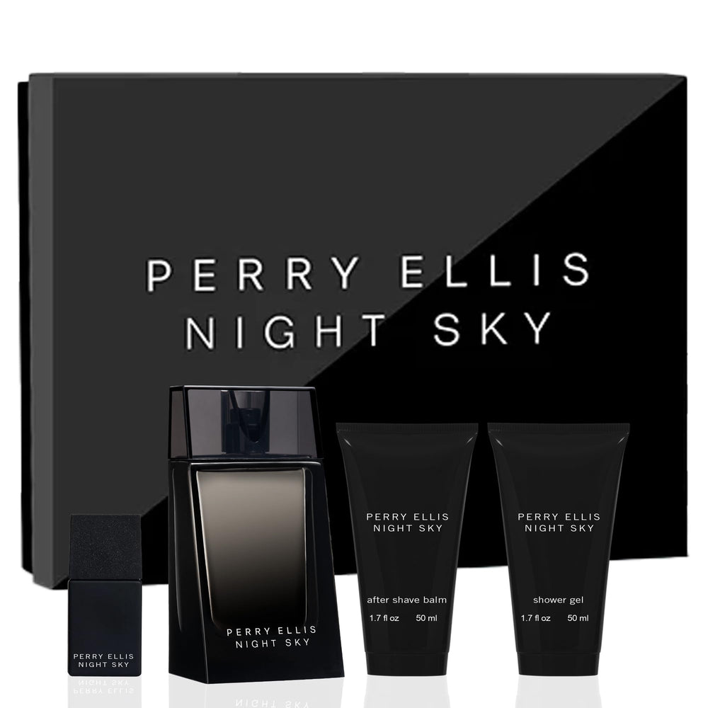Perry Ellis Night Sky EDT bottle for daily wear with bold opening