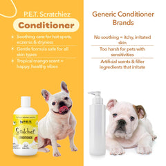 P.E.T. Scratchiez eco-friendly packaging supports sustainable care.