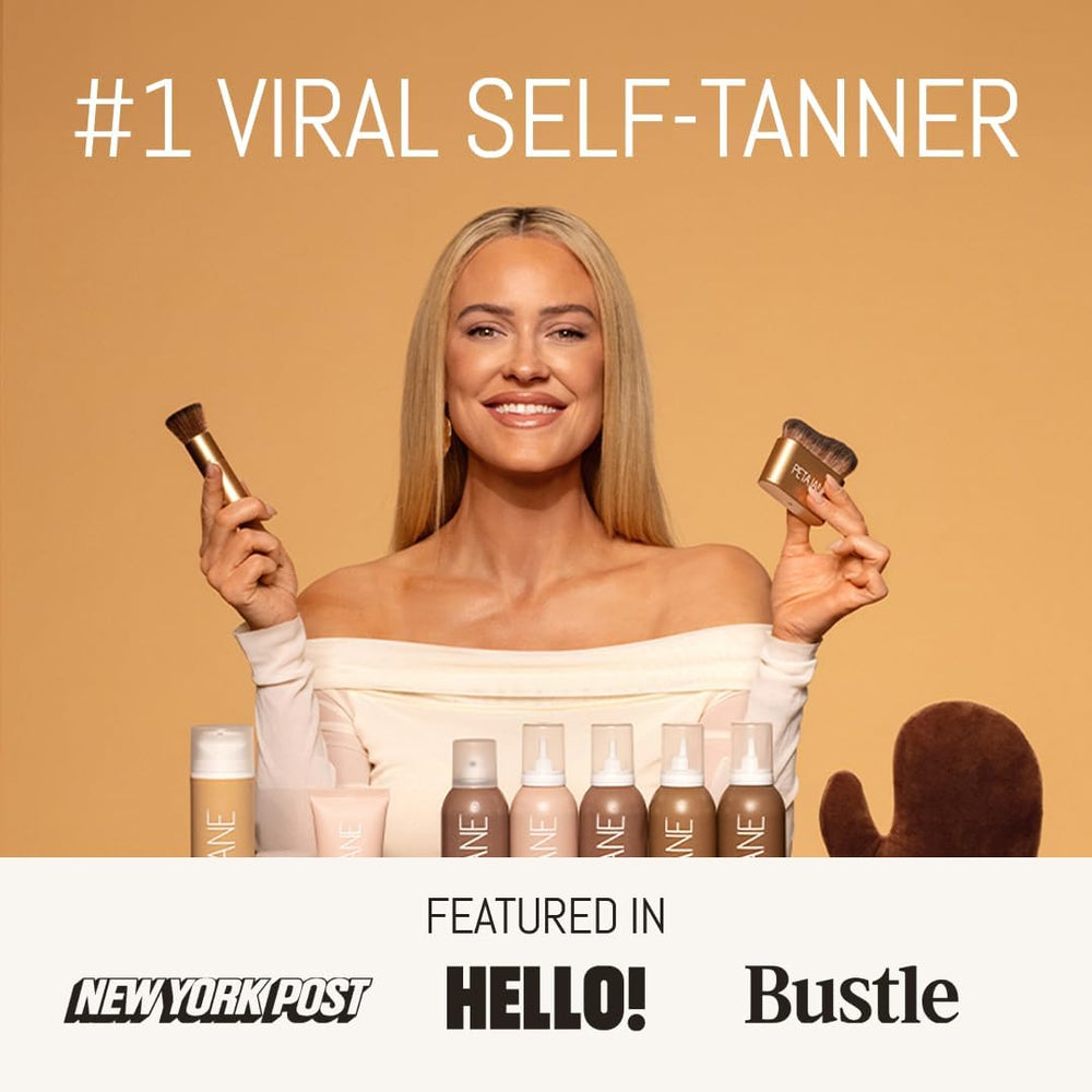 Peta Jane full-body tan results with natural-looking shade