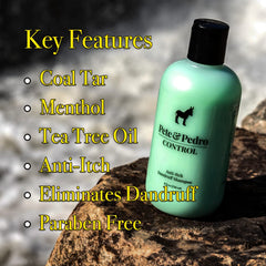 Pete & Pedro Peppermint Conditioner closeup shows creamy texture and hydrating care.