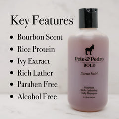Close-up Cowboy conditioner jar showing creamy texture for nourished tresses