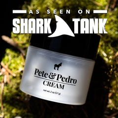 Applying Pete & Pedro cream to dry hair for flexible control
