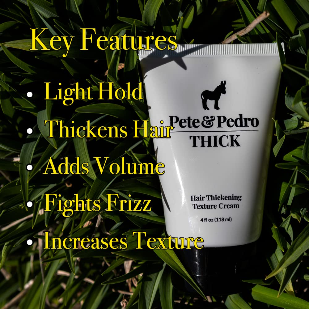 Pete & Pedro THICK Cream dispense demonstrates precise texture control.