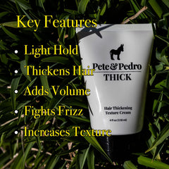 Pete & Pedro THICK Cream dispense demonstrates precise texture control.