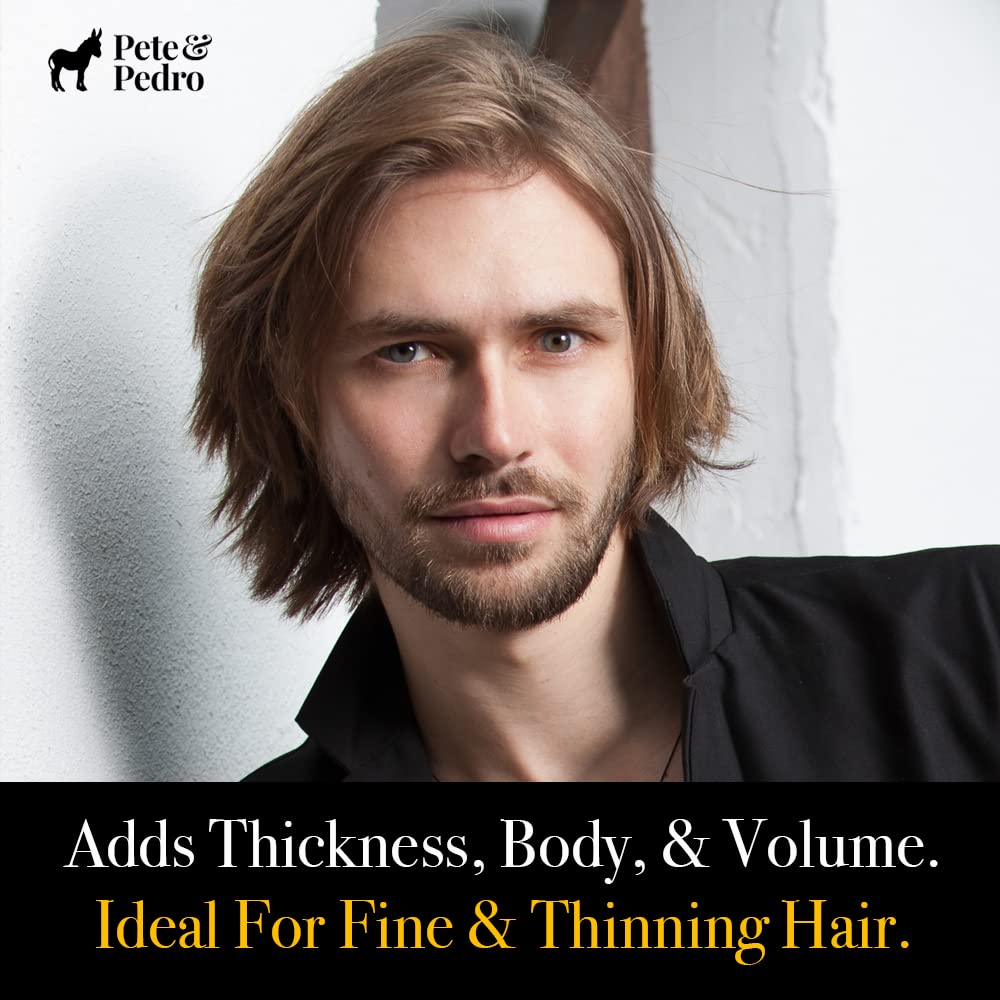 Texture close-up reveals natural finish and light hold on strands.