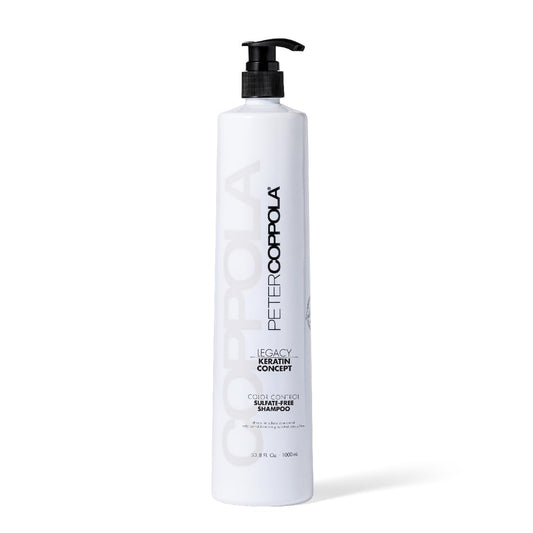 Peter Coppola Color Control Shampoo bottle showing color protection for vibrant hair.