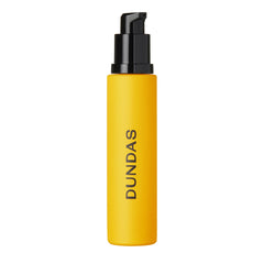 Peter Dundas tinted moisturizer bottle pour shows lightweight hydration