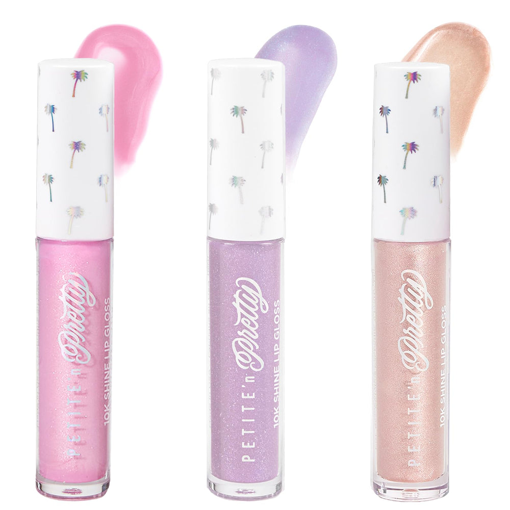 Petite N Pretty Best in Bling lip gloss set packaging, gift-ready presentation.