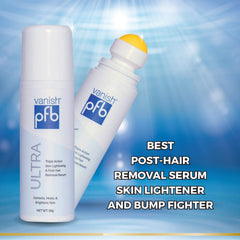 PFB Vanish Ultra dark spot close-up shows potential for even skin tone.