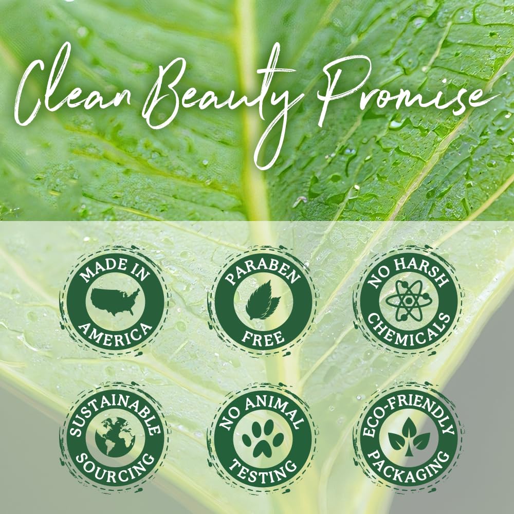 PHARM TO TABLE Tea Tree Shampoo conditioner pair image suggests complete care routine.