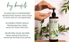 PHARM TO TABLE Tea Tree Shampoo gym bag use image highlights convenient cleansing on the go.